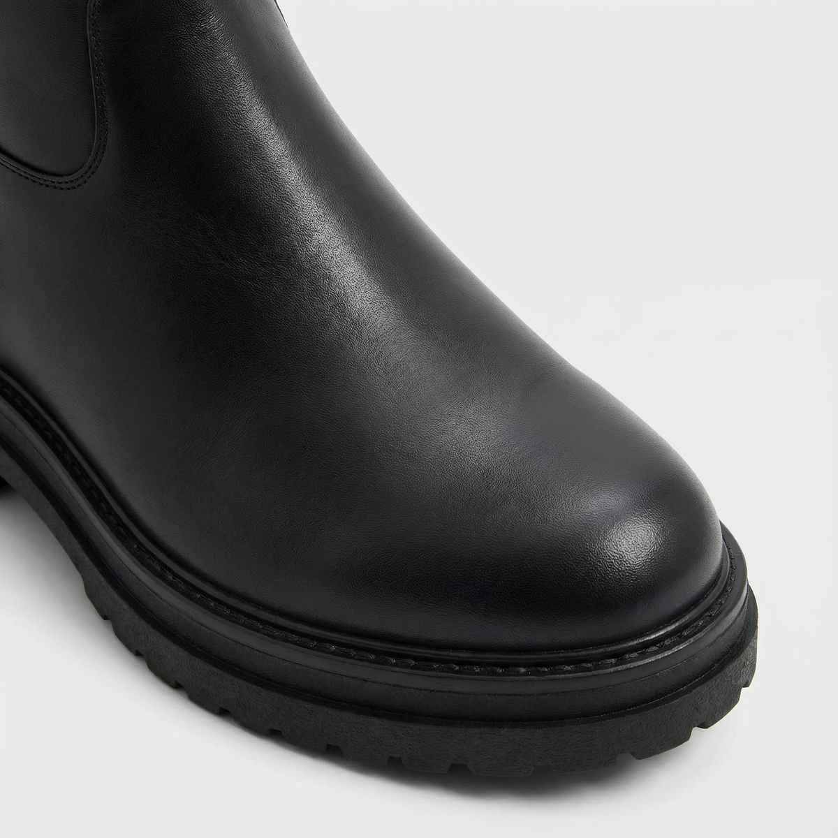 NOÉMIE — Bottes hautes en cuir noir